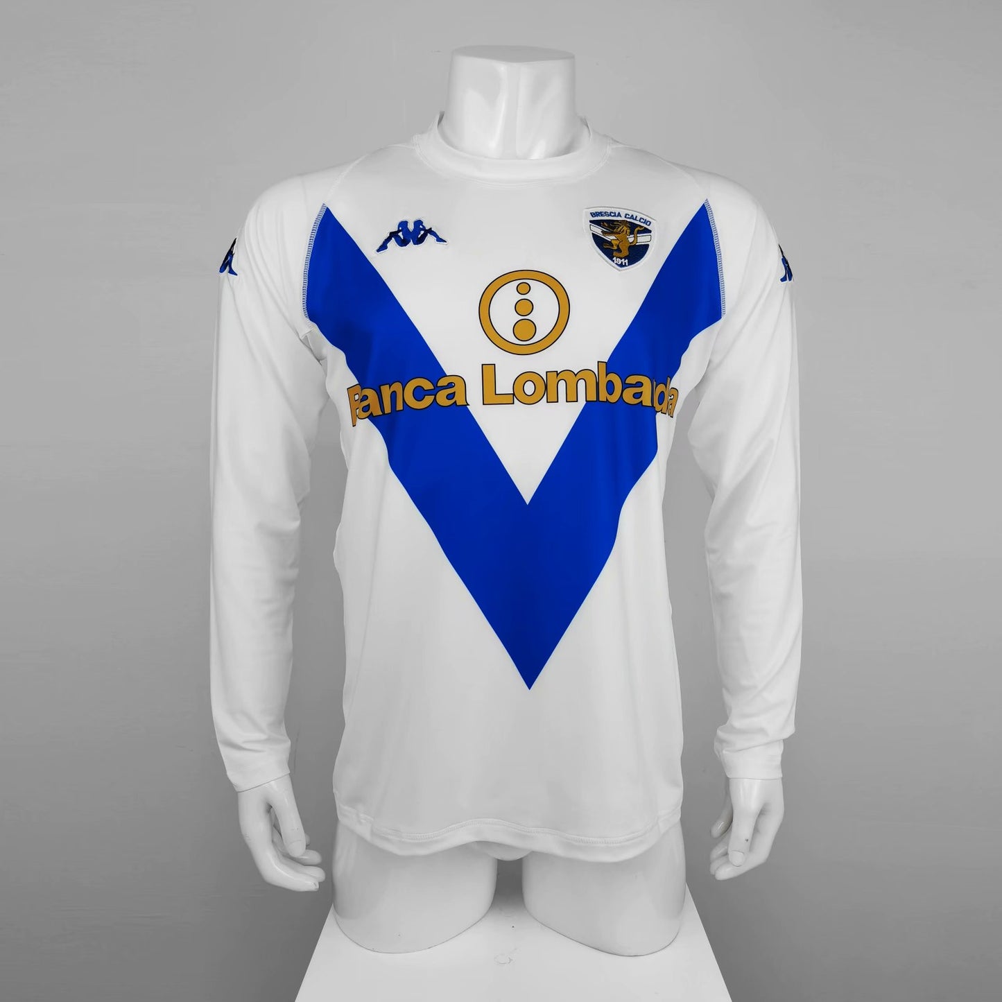 Retro Brescia Calcio 2002/2003 Away Long Sleeve Football Jersey