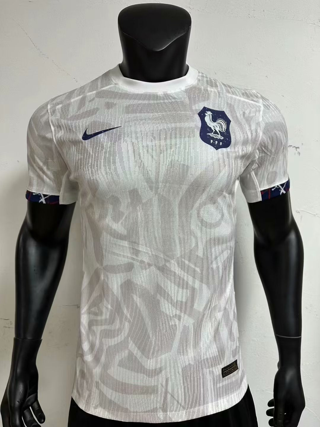 French 2023/2024 Away Player Version Football Jersey