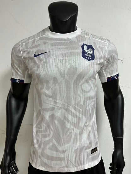 French 2023/2024 Away Player Version Football Jersey