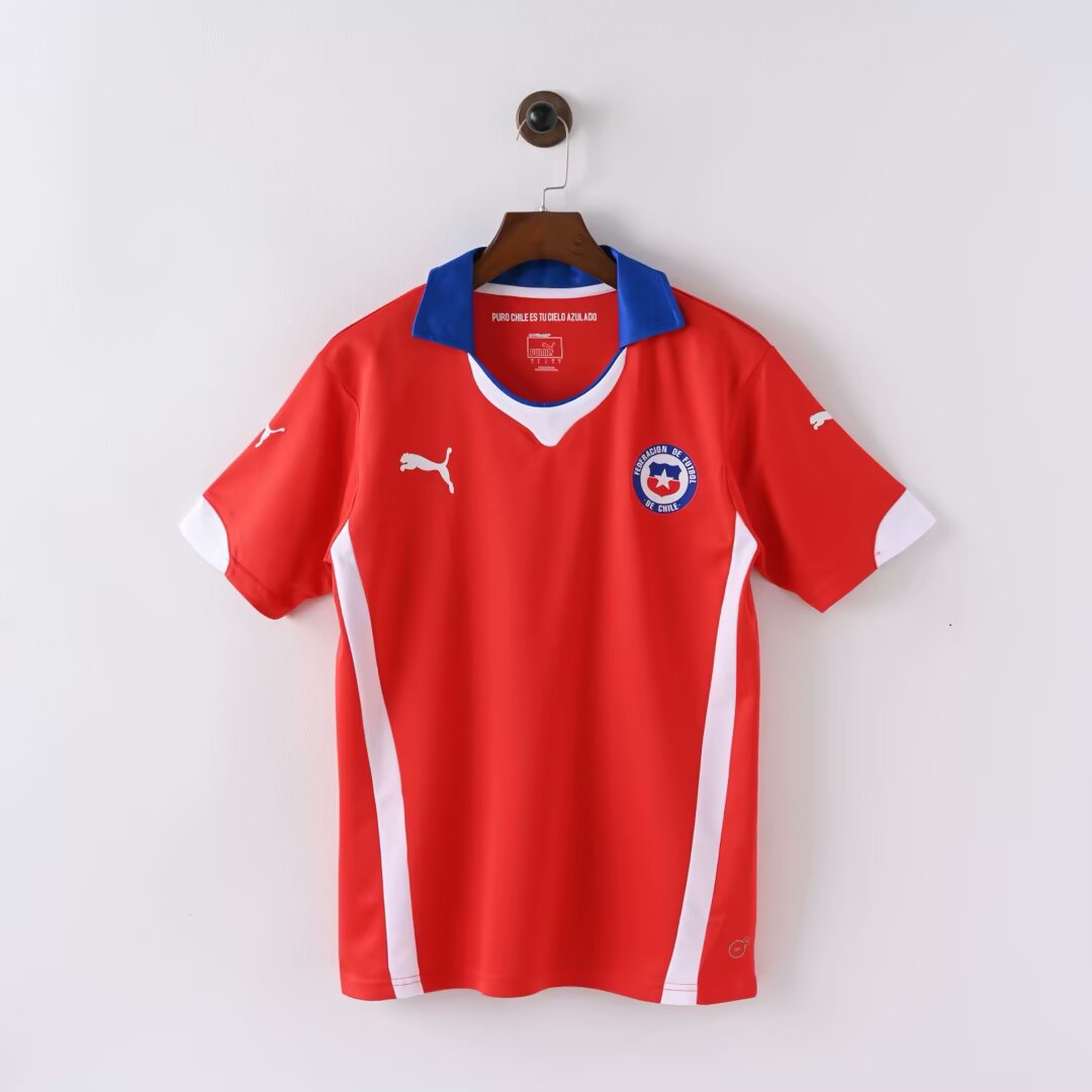 Retro University of Chile 2014 Home Fan Version Football Jersey