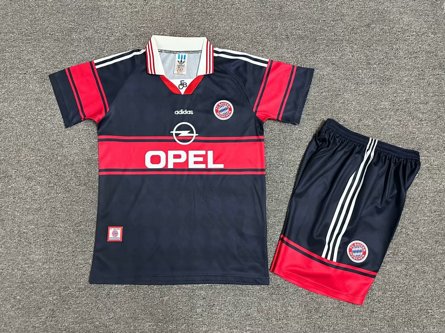Retro Kids jerseys 1997/1999 Kids Home Football Jersey