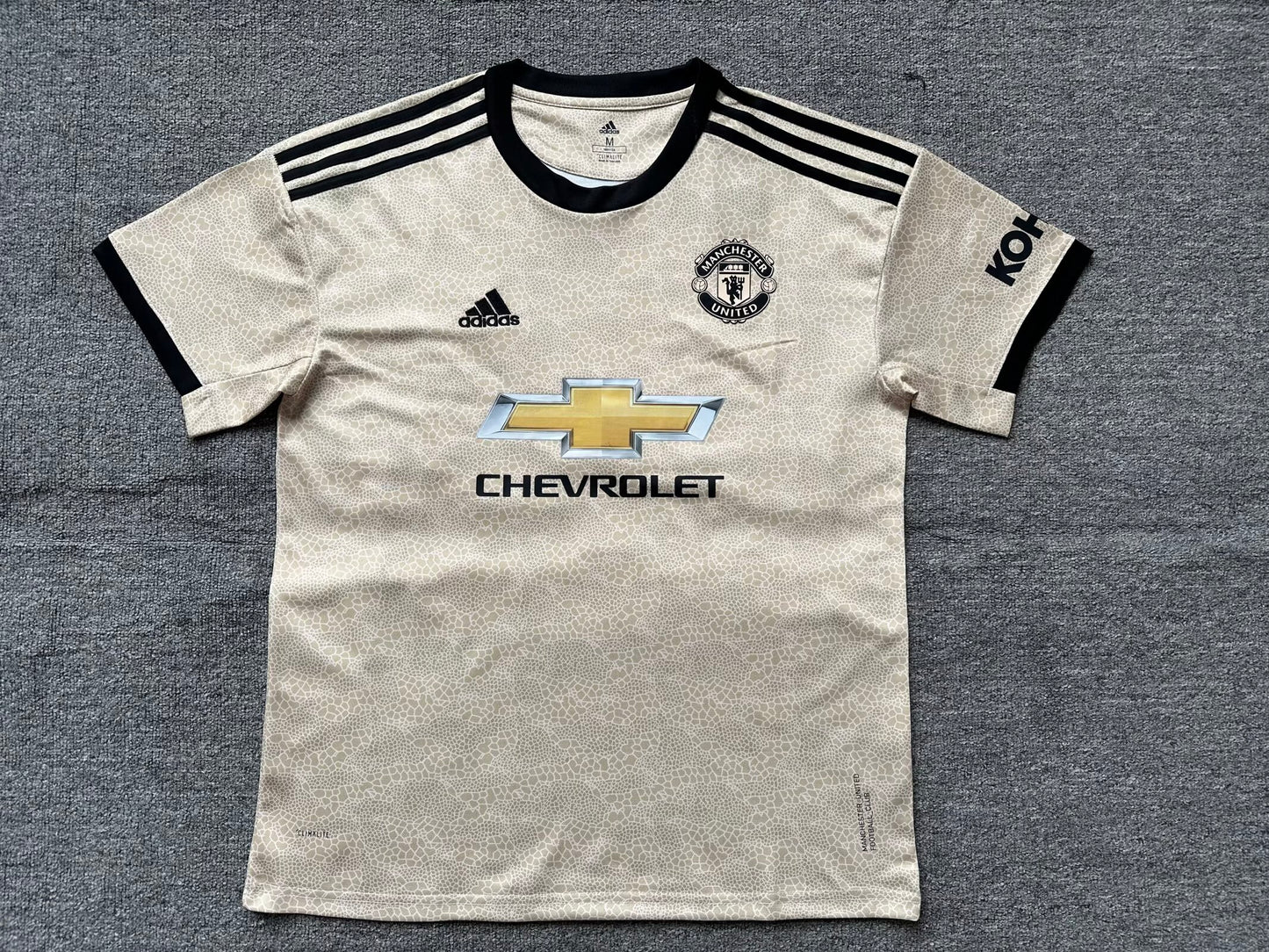 Retro Manchester united 2019/2020 Away Fan Version Football Jersey