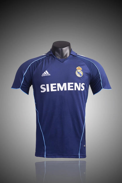Retro real madrid 2005/2006 Away Football Jersey