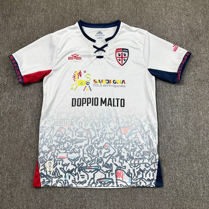 Cagliari 2025/2026 Away Fan Version Football Jersey
