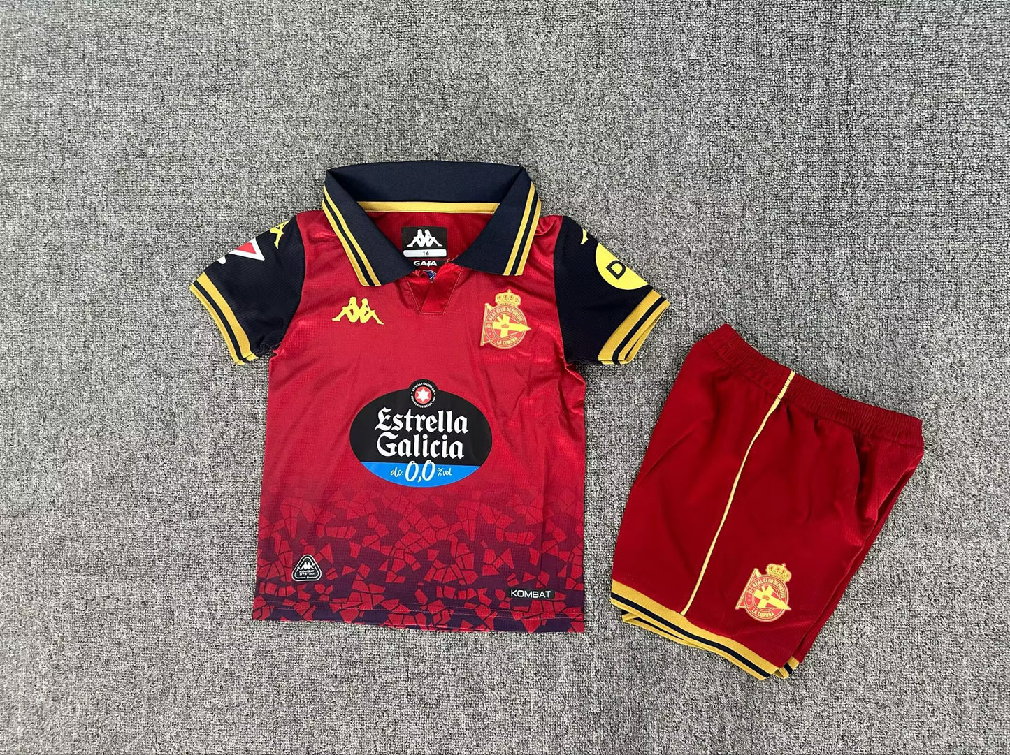 Deportivo 2025/2026 Kids Away Football Jersey