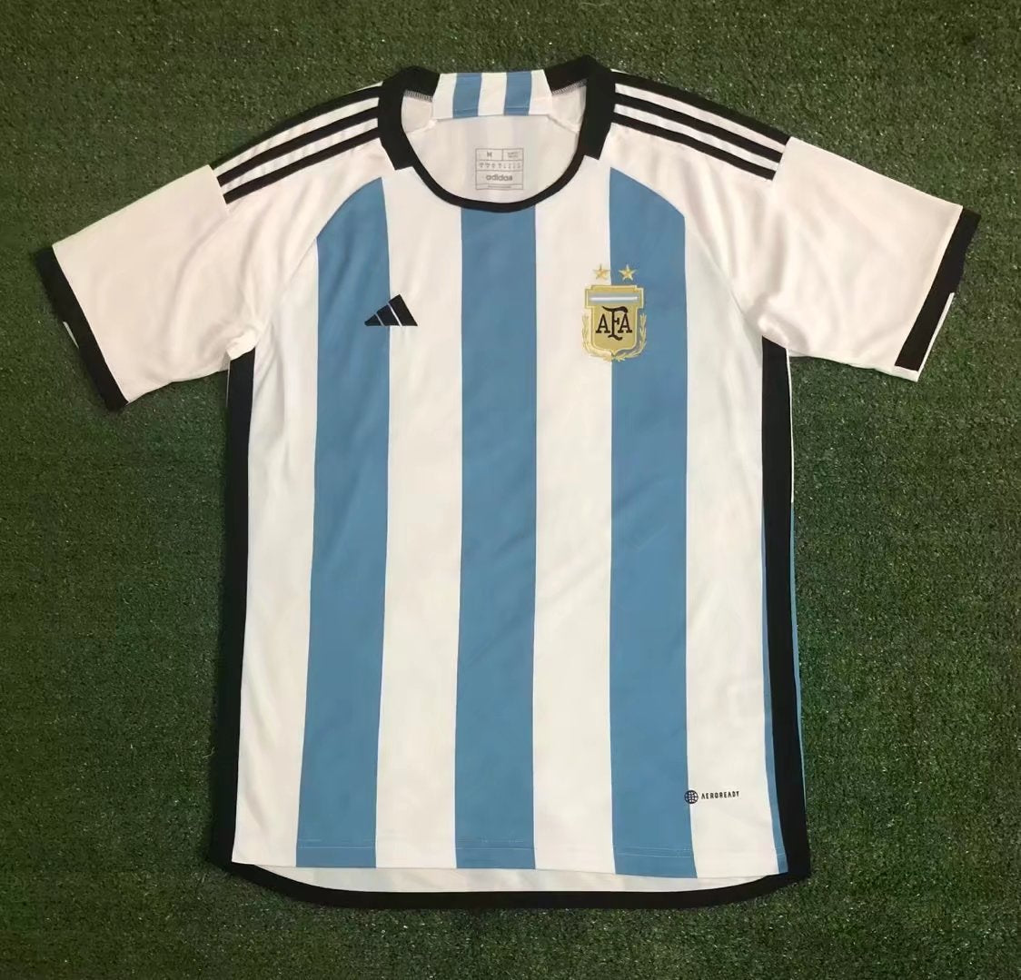 Argentina 2022 Home Fan Version Football Jersey
