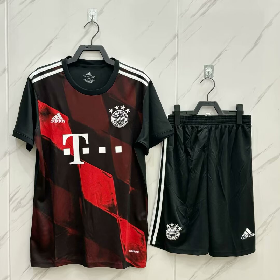 Bayern Munich 2020/2021 Away Fan Version Football Jersey