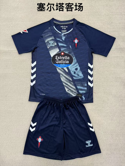 RC Celta 2025/2026 Kids Away Fan Version Football Jersey