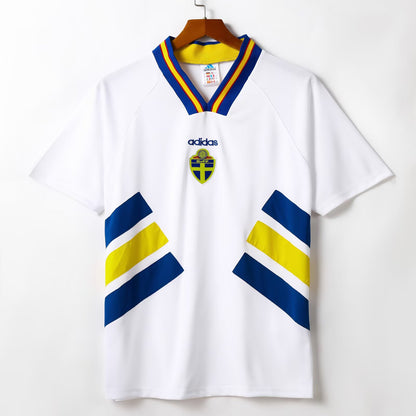 Retro Sweden 1994 Away Football Jersey