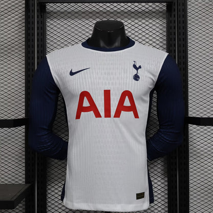 Tottenham Hotspur 2024/2025 Home Long Sleeve Player Version Football Jersey