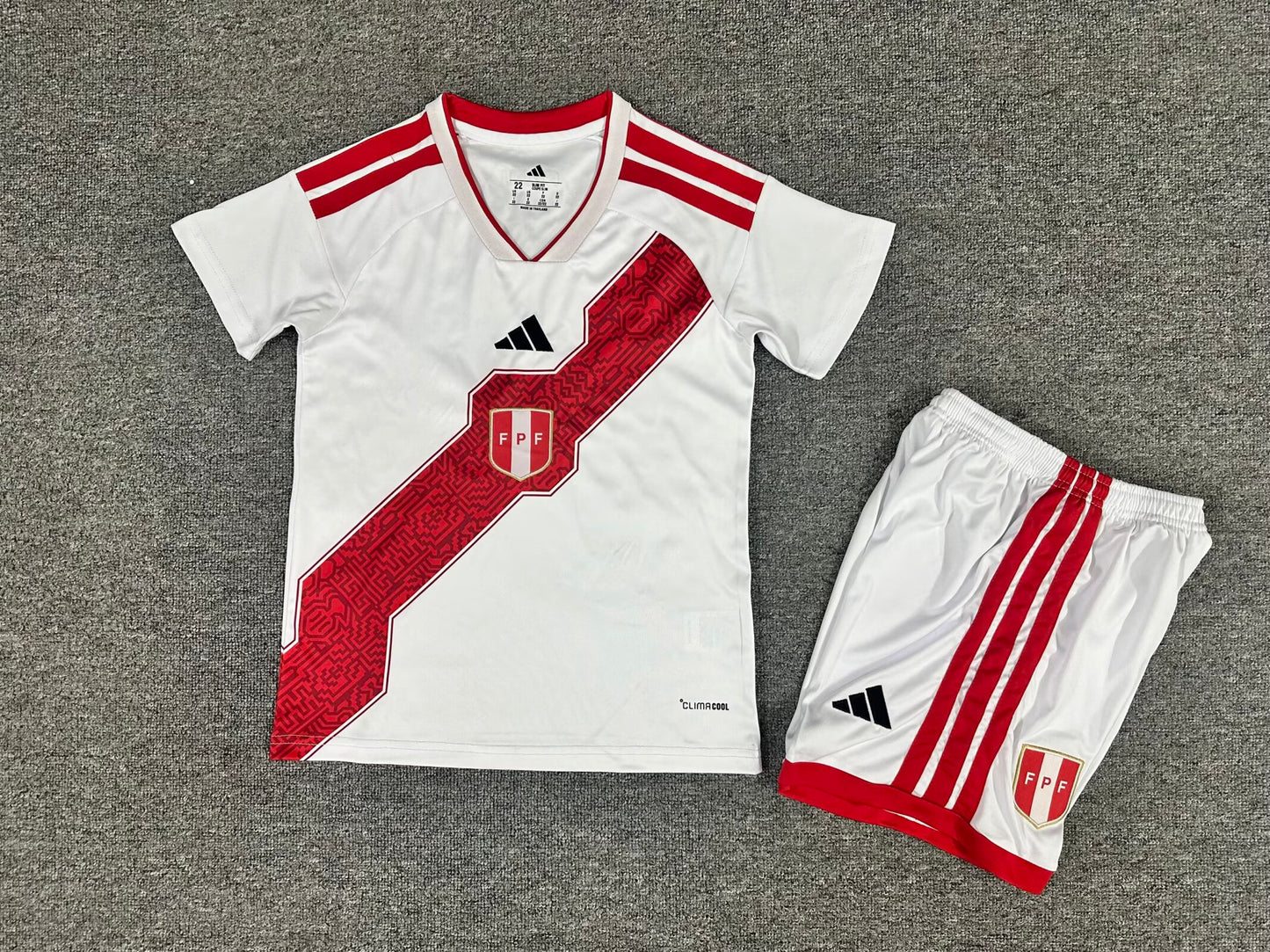 Peru 2026/2027 Kids Home Fan Version Football Jersey