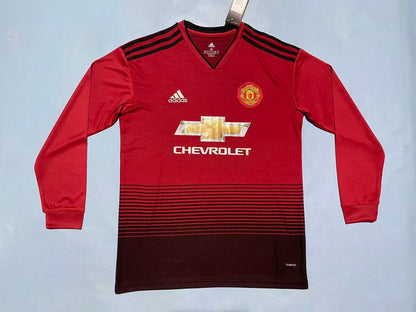 Retro Manchester united 2018/2019 Home Football Jersey