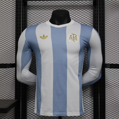 Argentina 2024/2025 Long Sleeve Player Version Football Jersey