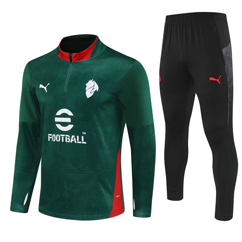 AC Milan 2025/2026 Kids Player Version Tracksuit