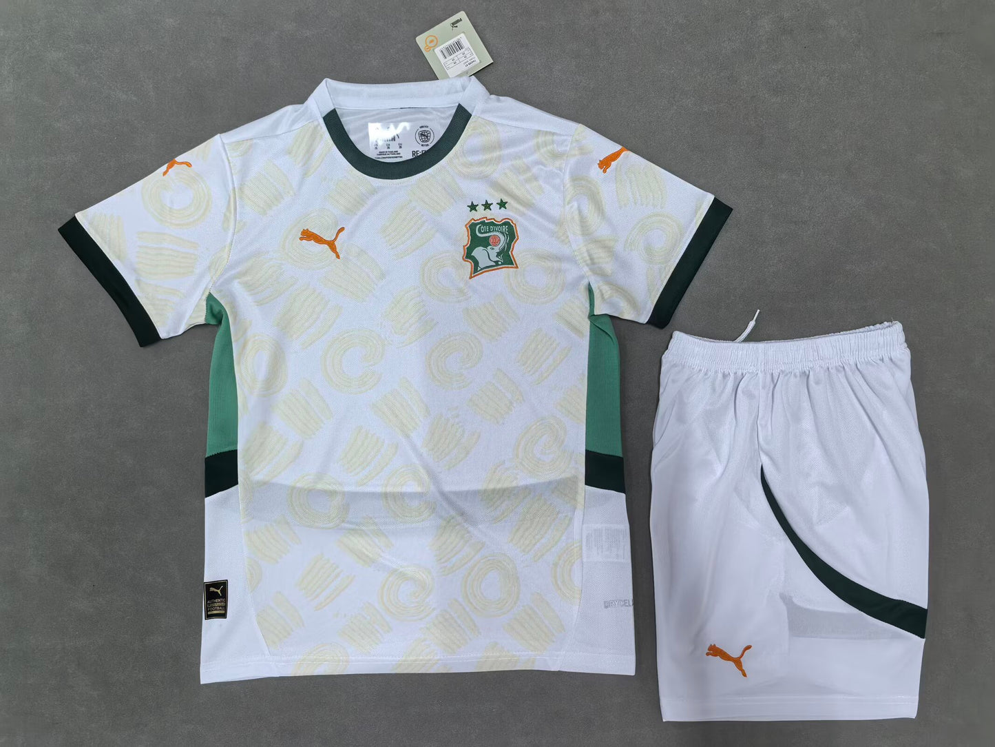 Ivory Coast 2026/2027 Kids Away Fan Version Football Jersey