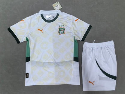 Ivory Coast 2026/2027 Kids Away Fan Version Football Jersey