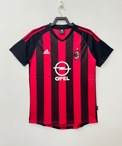 Retro AC Milan 2002/2003 Home Football Jersey
