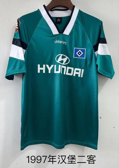 Retro Hamburger SV 1997 Third Away Fan Version Football Jersey