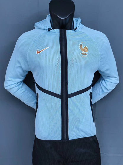 France Windbreaker Green Jersey 2026-2027