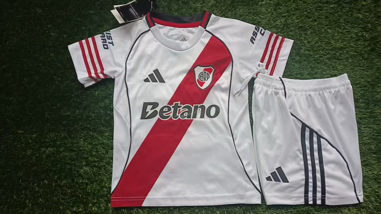 River Plate 2025/2026 Kids Home Football Jersey