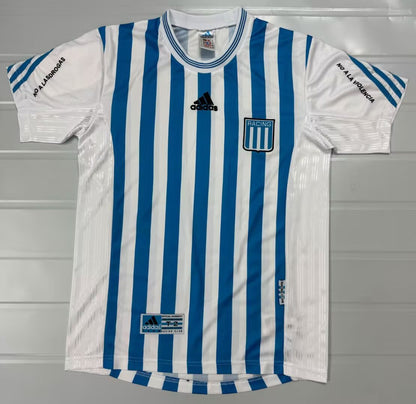 Retro Racing 1999/2000 Home Fan Version Football Jersey