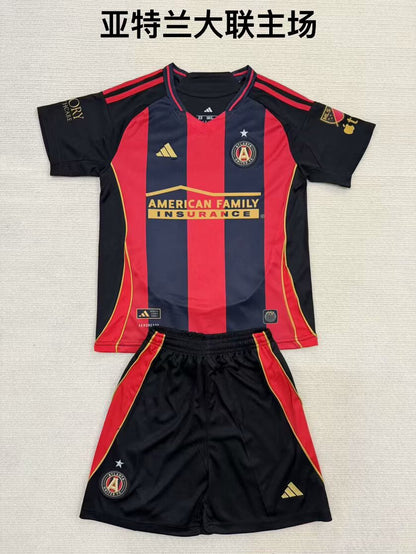 Atlanta 2025/2026 Kids Home Fan Version Football Jersey