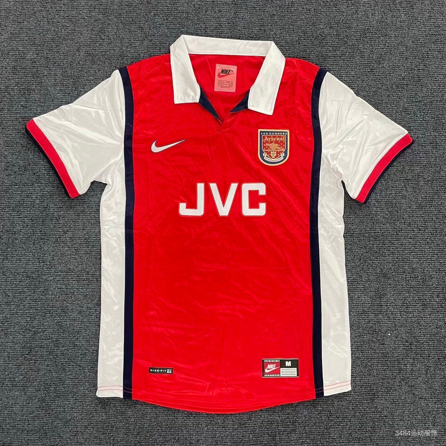 Retro Arsenal 1998/1999 Home Football Jersey