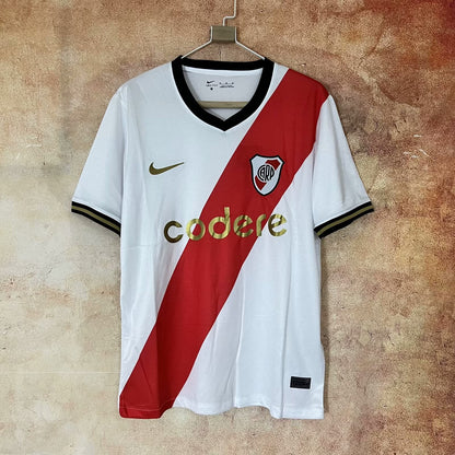River Plate 2024/2025 Home Fan Version Football Jersey