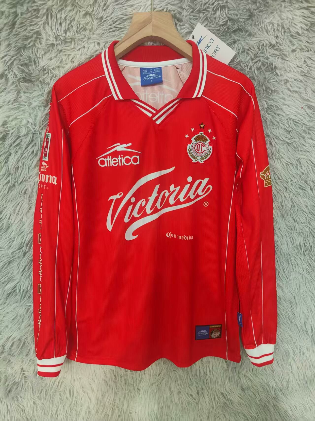 Retro Toluca 1999/2000 Home Football Jersey