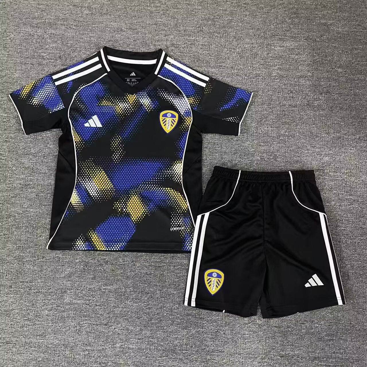 Leeds United 2025/2026 Kids Third Away Football Jersey