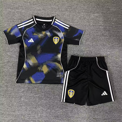 Leeds United 2025/2026 Kids Third Away Football Jersey