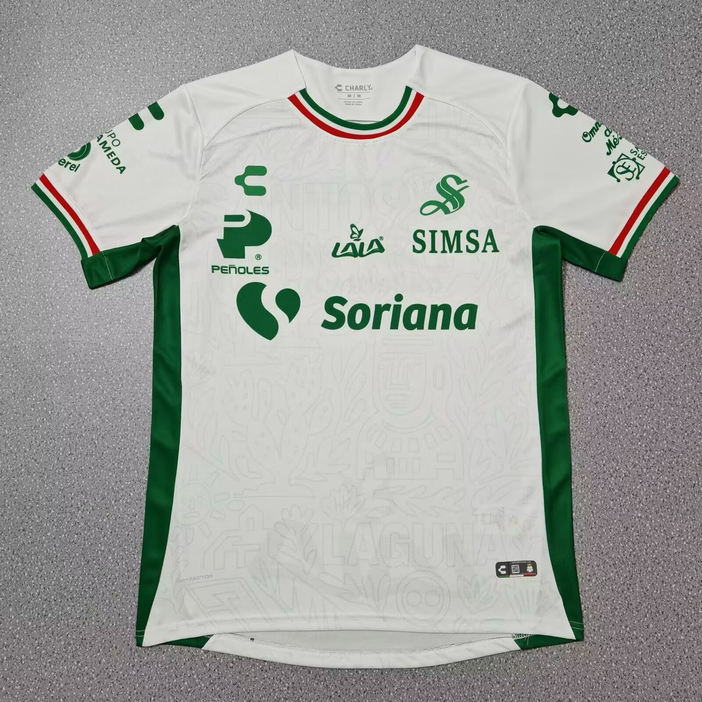 Santos 2025/2026 Away Fan Version Football Jersey