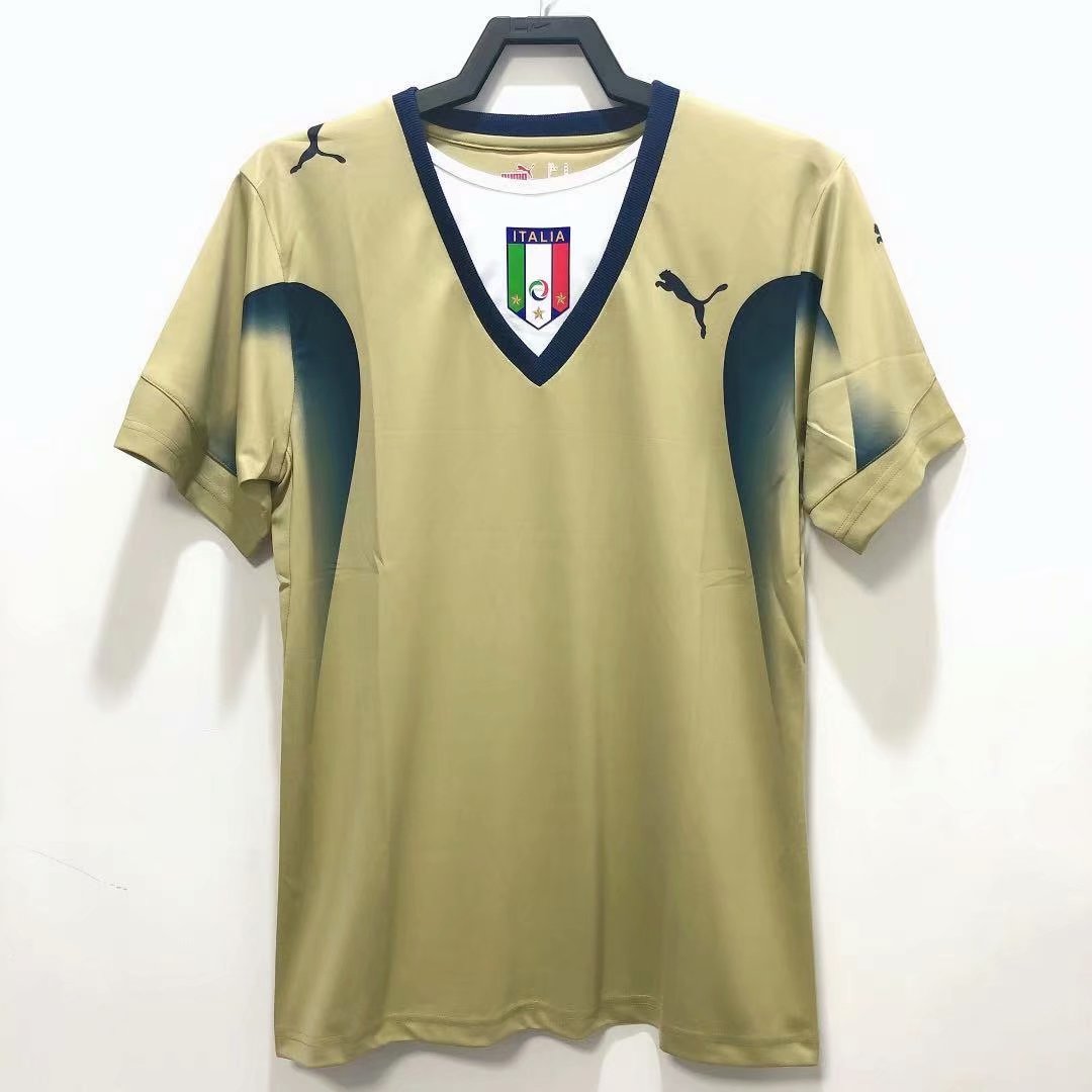 Retro Italy 2006 Goalkeeper Football Jersey