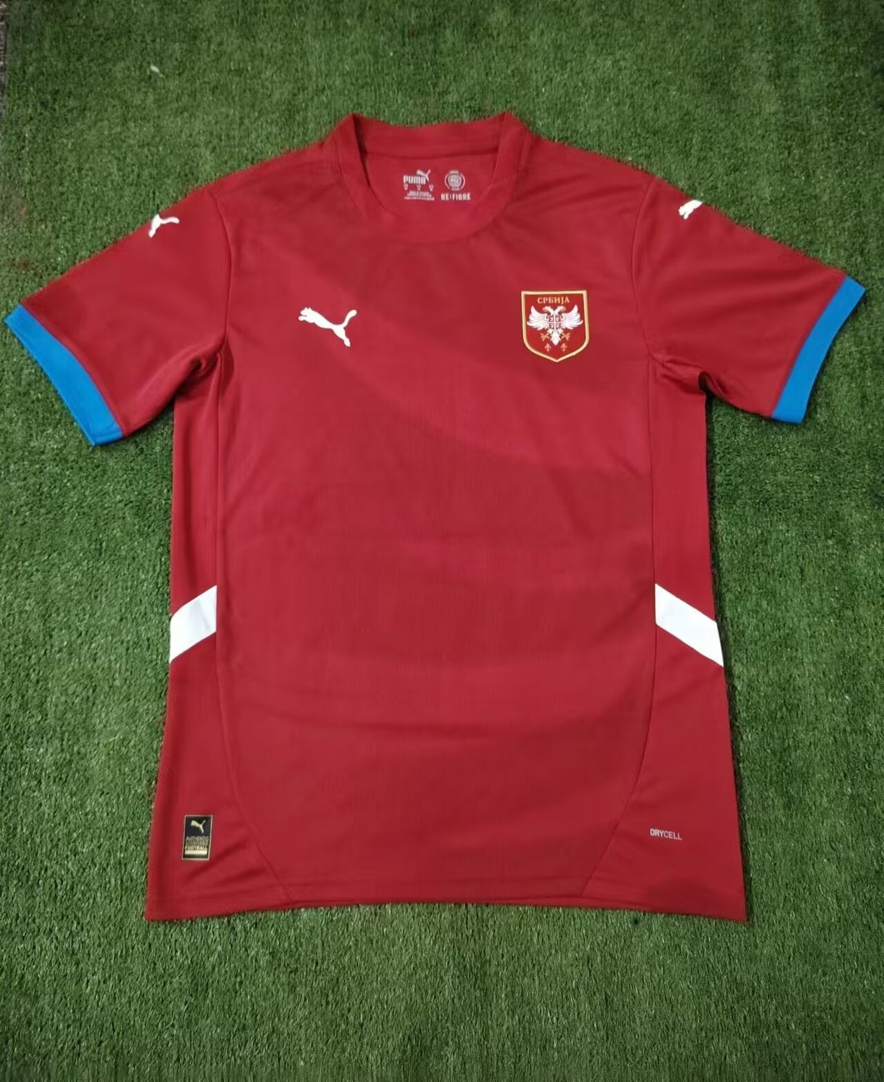Serbia 2024/2025 Home Fan Version Football Jersey