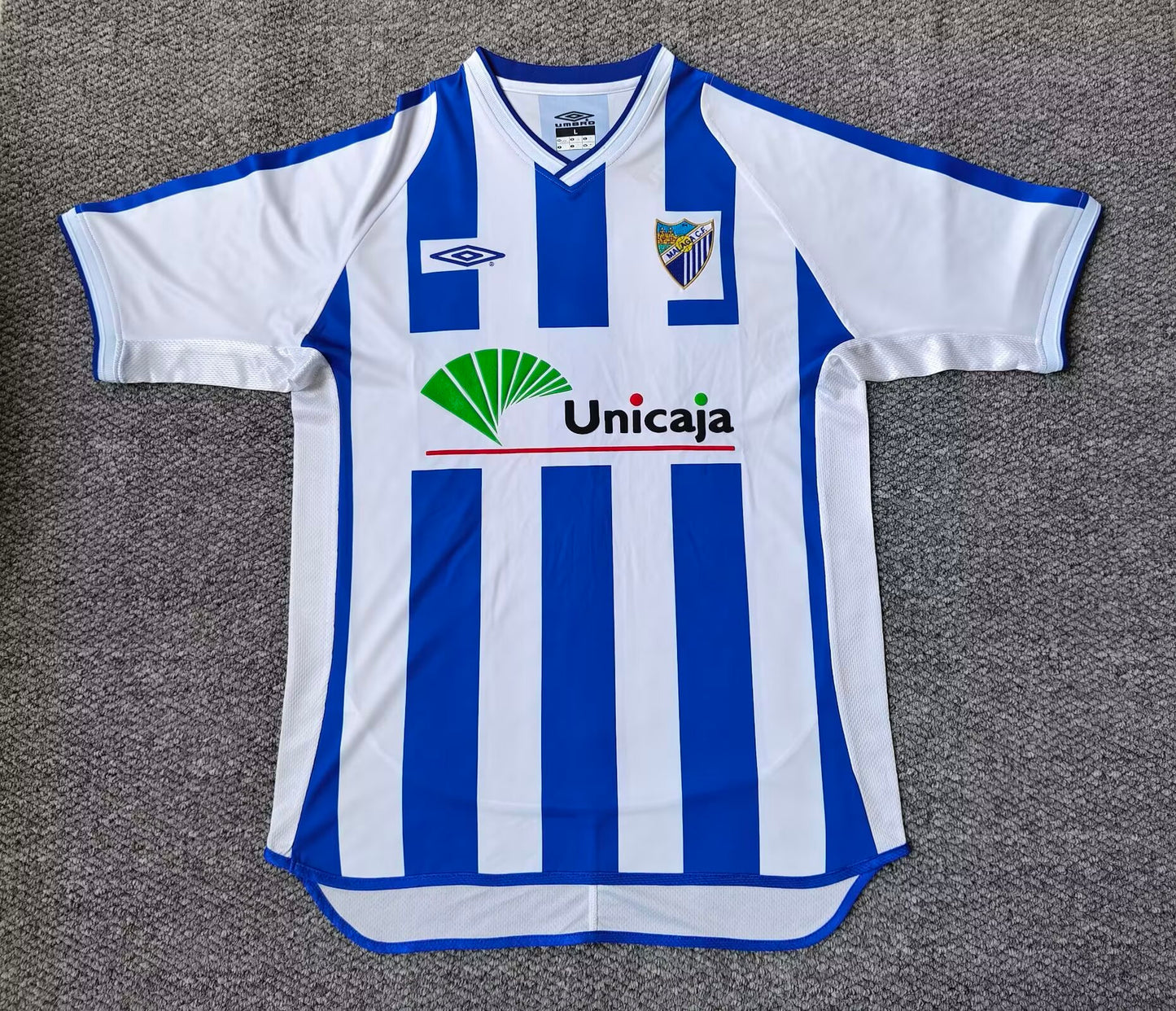 Retro Málaga 2001/2002 Home Football Jersey