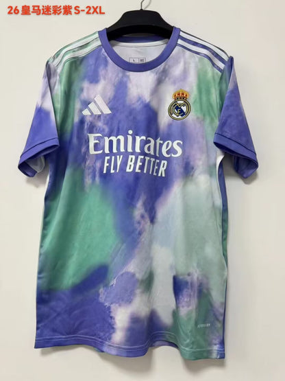 Real Madrid Special Edition 2025/2026 Fan Version Football Jersey