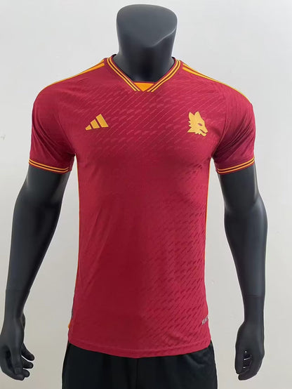 AS Roma 2023/2024 Home Player Version Football Jersey