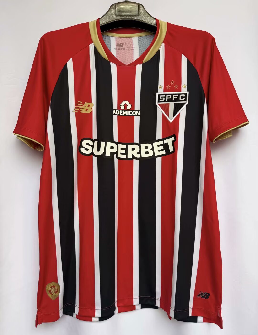Sao Paulo 2025/2026 Away Fan Version Football Jersey