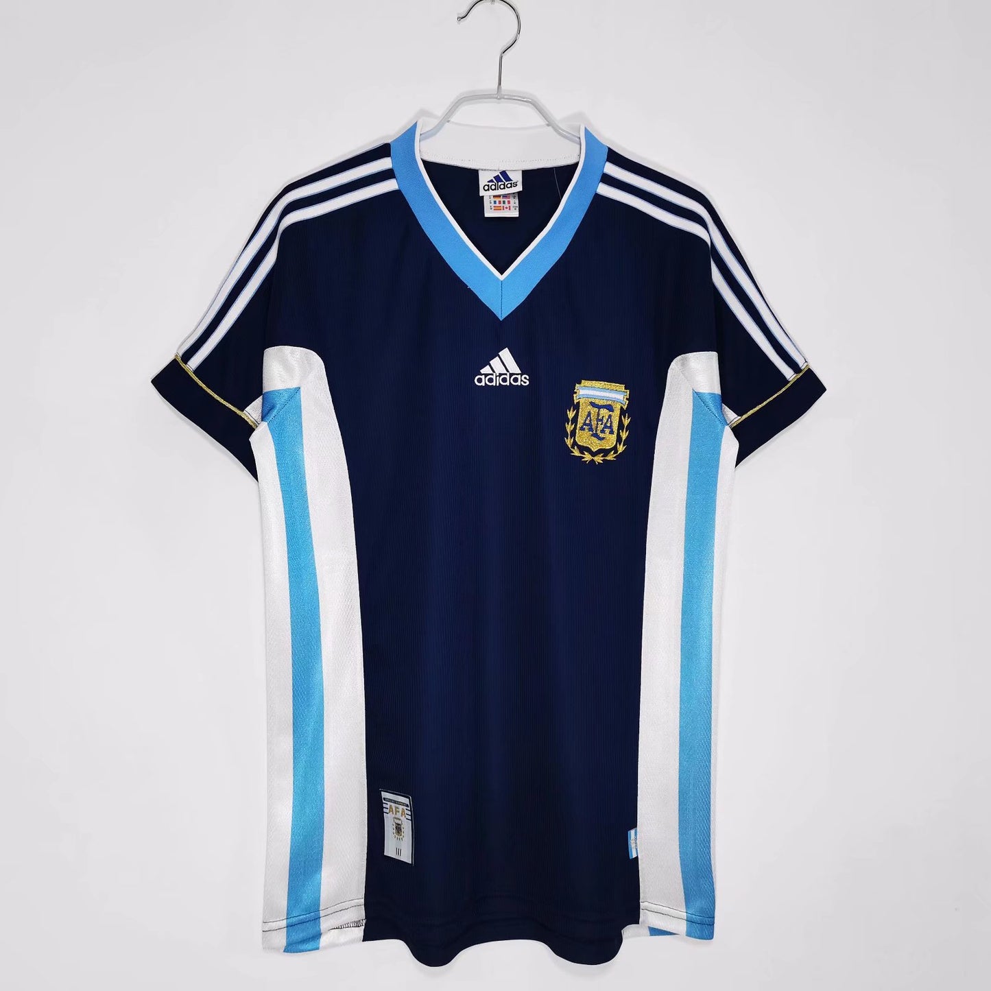 Retro Argentina 1998 Away Football Jersey