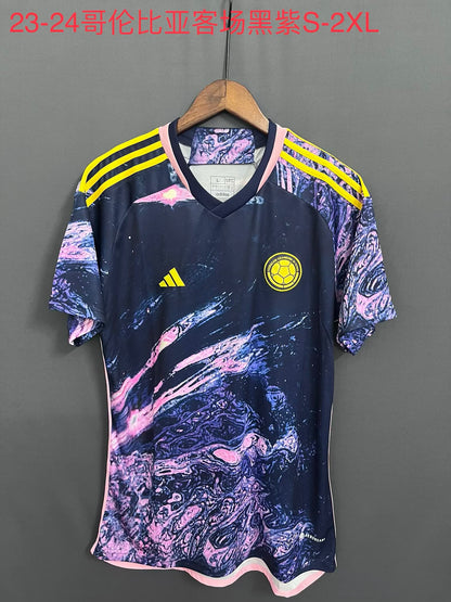 Colombia 2023/2024 Away Fan Version Football Jersey