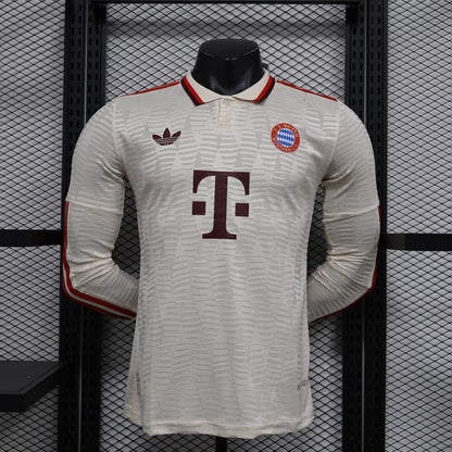 Bayern Munich 2024/2025 Third Away Long Sleeve Player Version Football Jersey