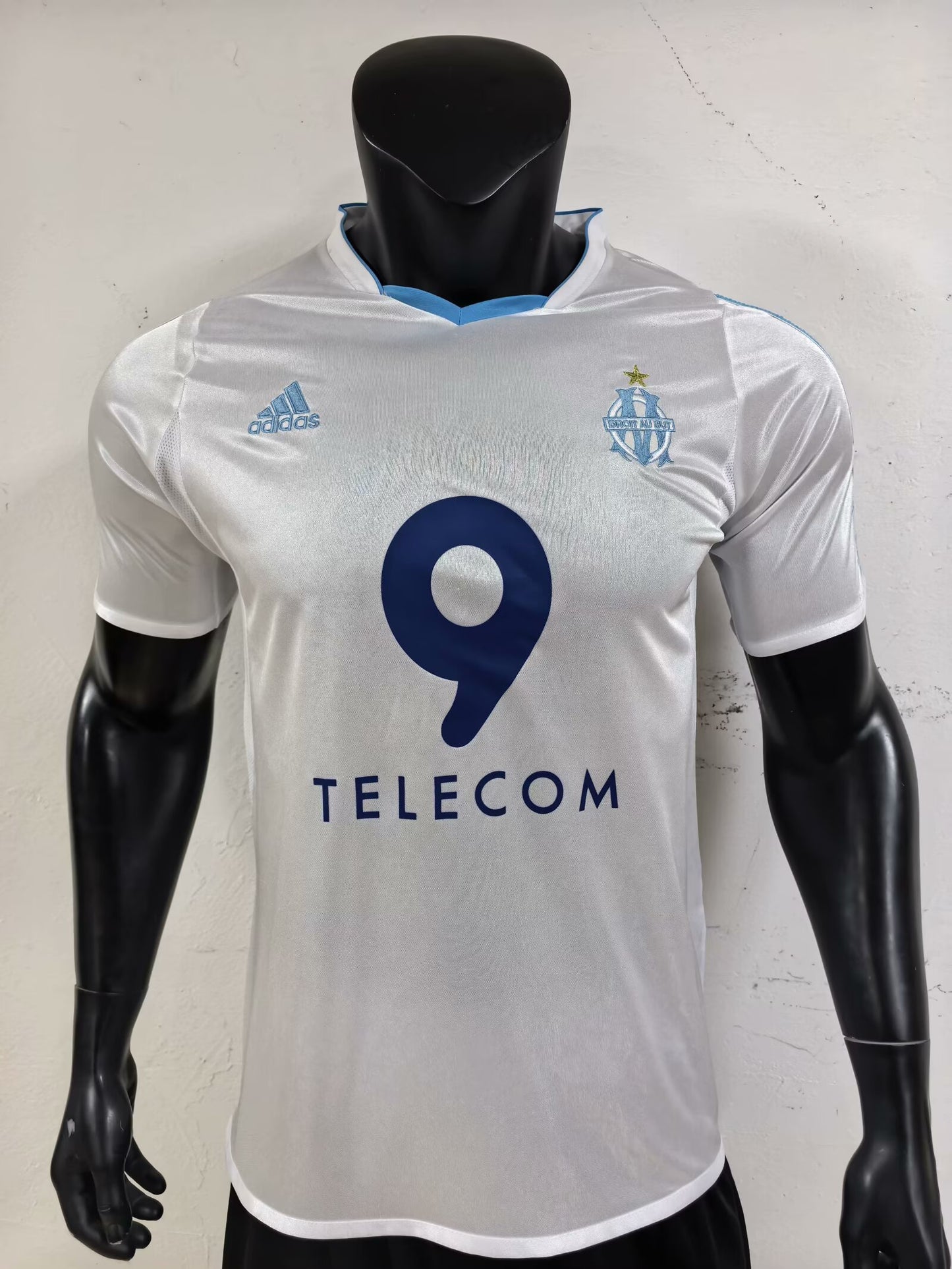 Retro Marseilles 2002/2003 Home Football Jersey