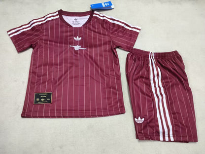 Retro Kids jerseys 2025/2026 Kids Fan Version Football Jersey