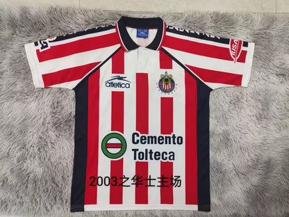 Retro chivas 2003 Home Fan Version Football Jersey