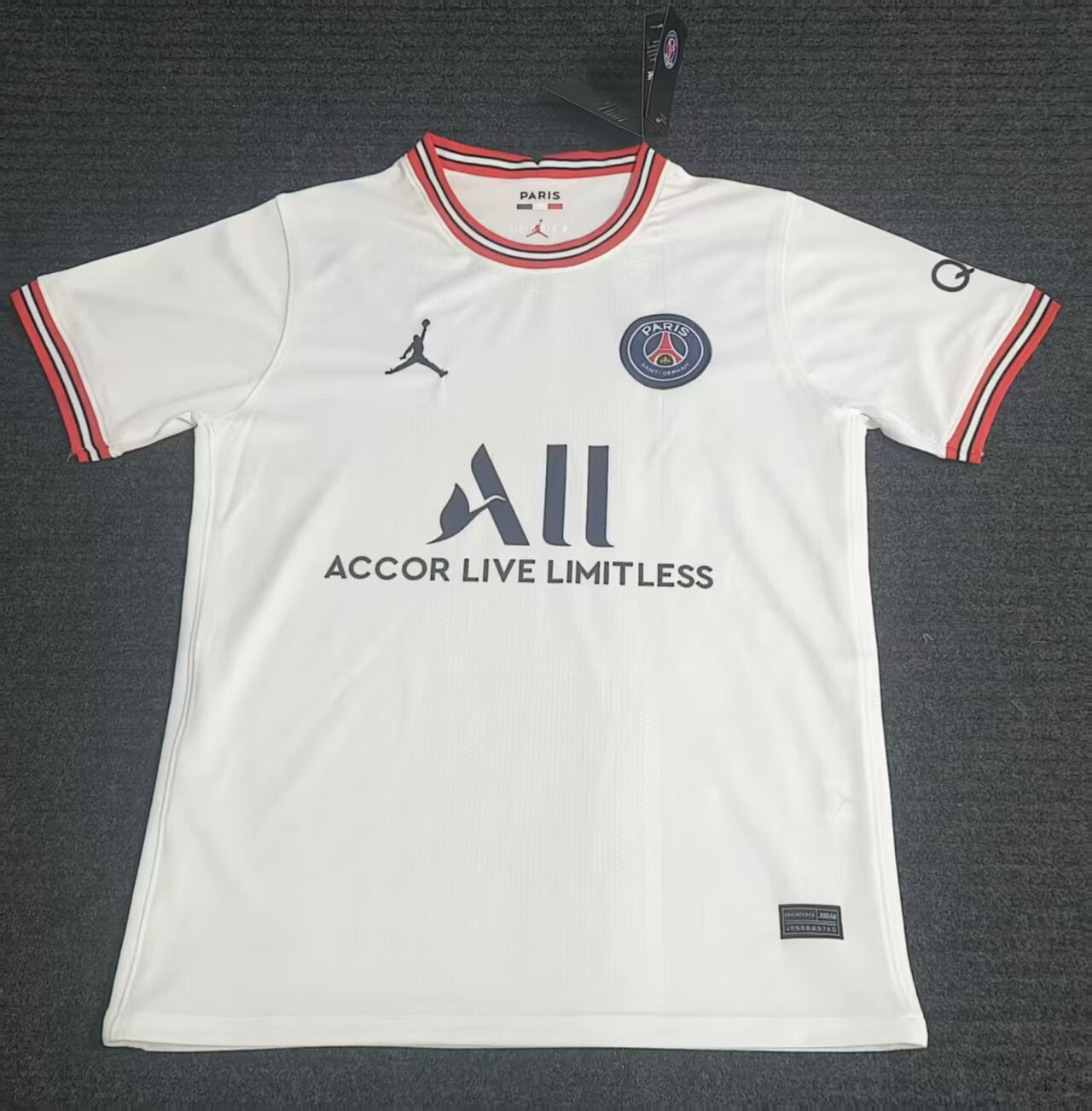 PSG Paris 2021/2022 Third Away Fan Version Football Jersey
