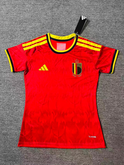 Belgium 2026/2027 Women Home Fan Version Football Jersey