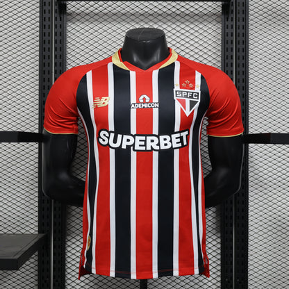Sao Paulo 2025/2026 Home Player Version Football Jersey