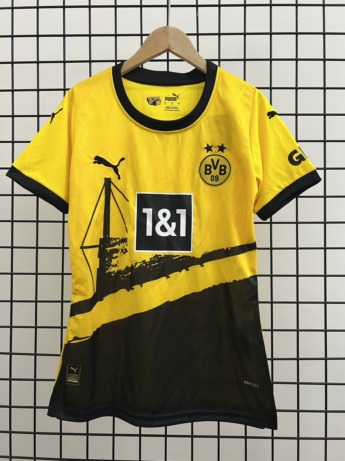 Borussia Dortmund 2023/2024 Women Home Fan Version Football Jersey