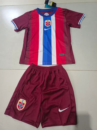 Norway 2024/2025 Kids Home Football Jersey