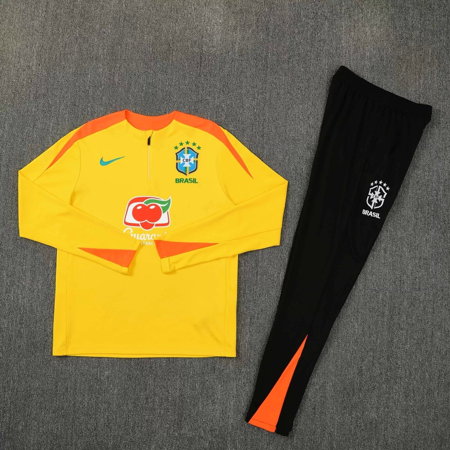Brazil Training Tracksuit Yellow (Kids And Man 10-2XL) 2026-2027